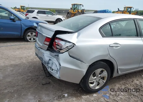 2014 Honda Civic Lx z USA, uszkodzony, nr VIN 19XFB2F56EE000098